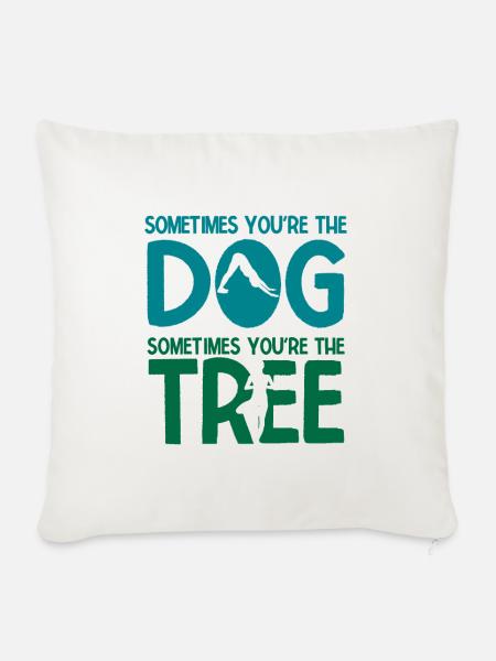 Yogalehrer Spruch Für Yogi Yoga - Sofakissenbezug 45 x 45 cm - Naturweiß