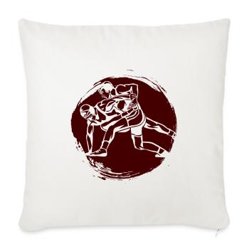 Grappling Martial Arts Wrestling - Sofakissenbezug 45 x 45 cm - Naturweiß  - Vorne