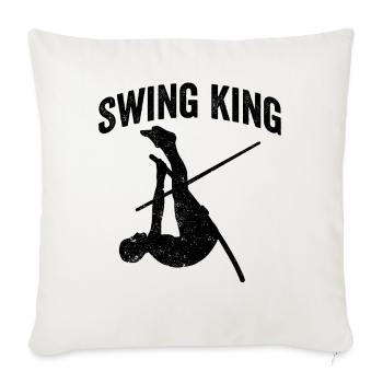 Fun Pole Vault Pole Vault - Sofa pillowcase 17,3'' x 17,3'' (45 x 45 cm) - natural white - Front