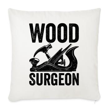 Soil Surgeon Landwirt Landwirtschaft - Sofakissenbezug 45 x 45 cm - Naturweiß  - Vorne