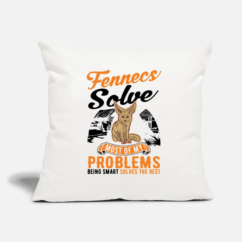 Fennec Gift Desert Fox Fennec Sofa pillowcase 17,3'' x 17,3'' (45 x 45 cm)