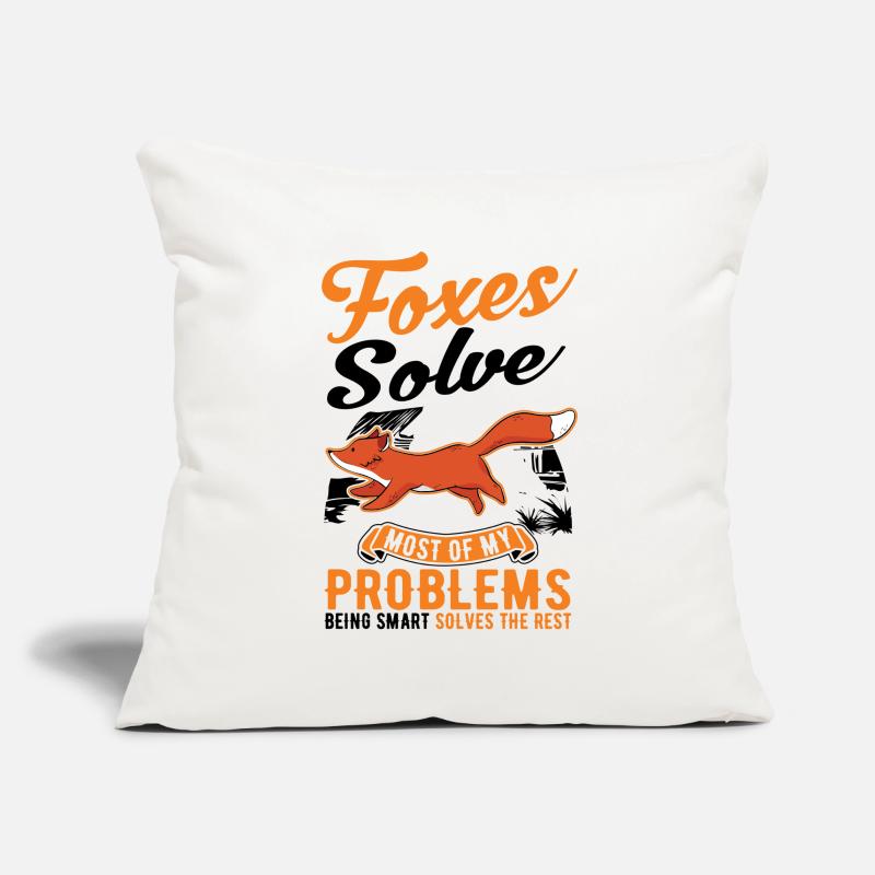 Fuchs Geschenk Rotfuchs Sofakissenbezug 45 x 45 cm