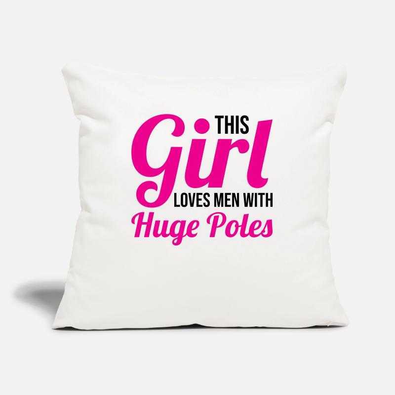 Fun Perle Vault Saut à la perche Saut à la perche Housse de coussin décorative 45 x 45 cm