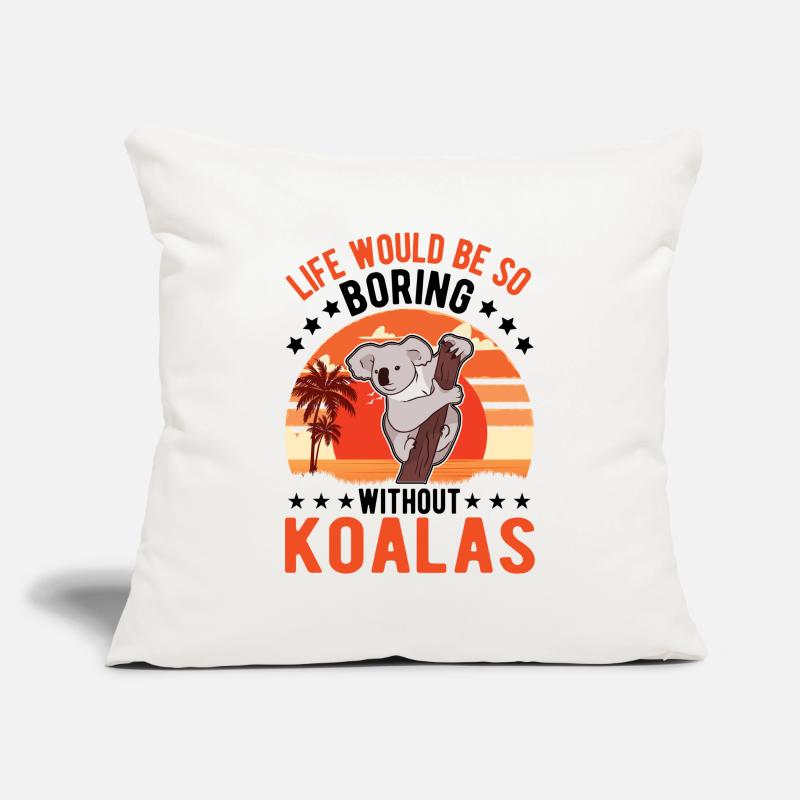 Koala lover Koala bear Sofa pillowcase 17,3'' x 17,3'' (45 x 45 cm)