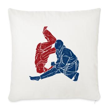 Koreanischer Kampfsport Hapkido - Sofakissenbezug 45 x 45 cm - Naturweiß  - Vorne
