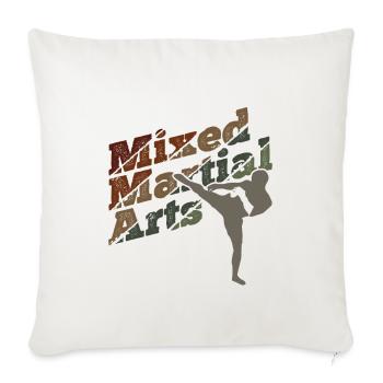 Mixed Martial Arts MMA - Sofakissenbezug 45 x 45 cm - Naturweiß  - Vorne