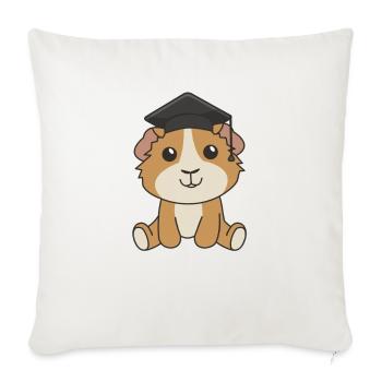 Kids Kindergarten cloué cobaye - Housse de coussin décorative 45 x 45 cm - blanc nature - Devant