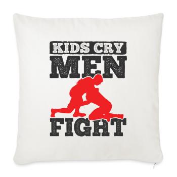 Grappling Martial Arts Wrestling - Sofakissenbezug 45 x 45 cm - Naturweiß  - Vorne