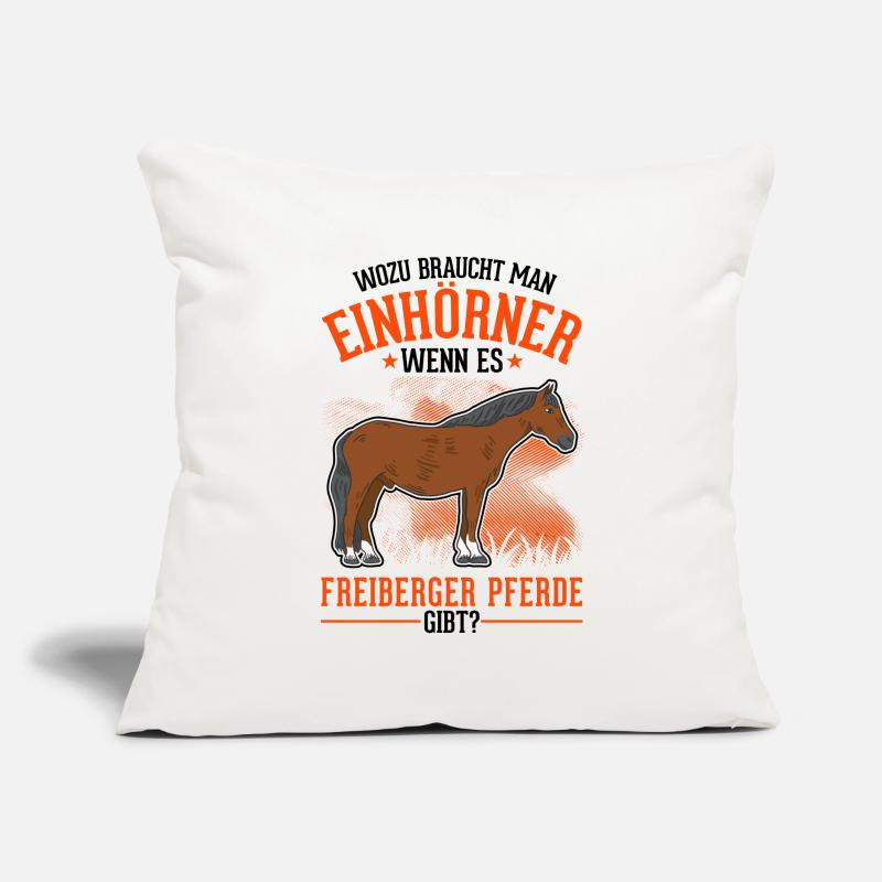Freiberger Pferd Einhorn Sofakissenbezug 45 x 45 cm