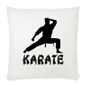 Karate - Sofa pillowcase 17,3'' x 17,3'' (45 x 45 cm) - natural white - Front