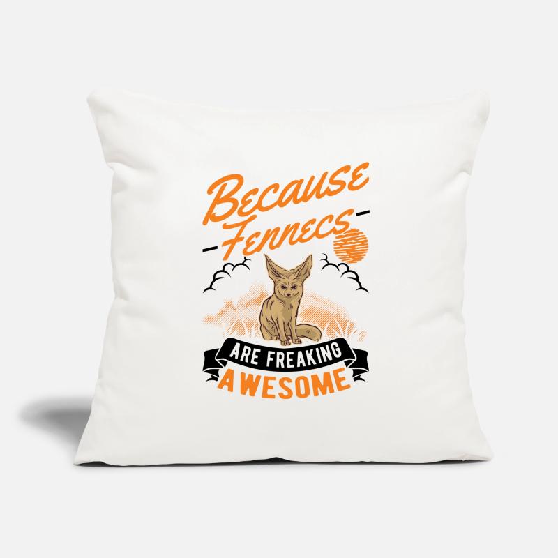 Because Fennecs are freaking awesome Fennek Sofa pillowcase 17,3'' x 17,3'' (45 x 45 cm)