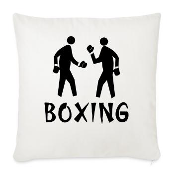 Boxing - Sofa pillowcase 17,3'' x 17,3'' (45 x 45 cm) - natural white - Front