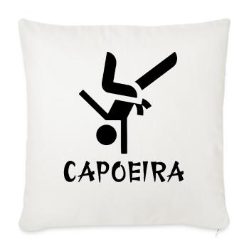 Capoeira - Sofa pillowcase 17,3'' x 17,3'' (45 x 45 cm) - natural white - Front