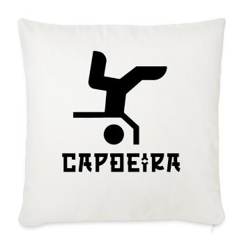 Capoeira - Sofa pillowcase 17,3'' x 17,3'' (45 x 45 cm) - natural white - Front