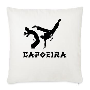 Capoeira - Sofa pillowcase 17,3'' x 17,3'' (45 x 45 cm) - natural white - Front