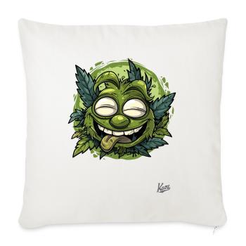 Le gobelin de la forêt toujours ivre - Housse de coussin décorative 45 x 45 cm - blanc nature - Devant