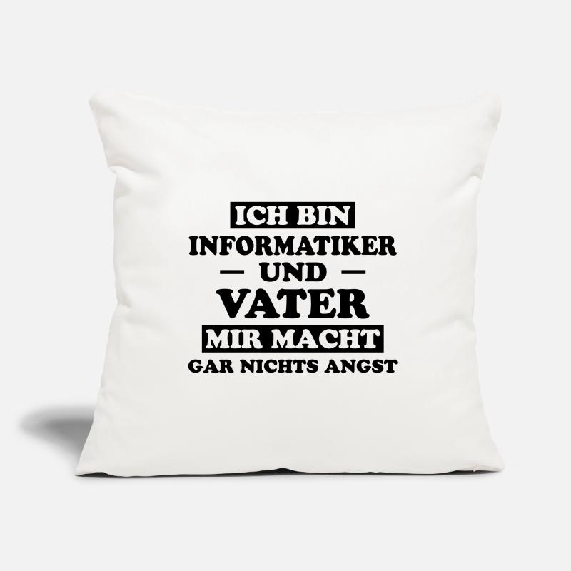 Informatiker Lustig Spruch Programmierer Geschenk Sofakissenbezug 45 x 45 cm