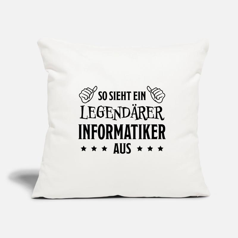 Informatiker Lustig Spruch Programmierer Geschenk Sofakissenbezug 45 x 45 cm