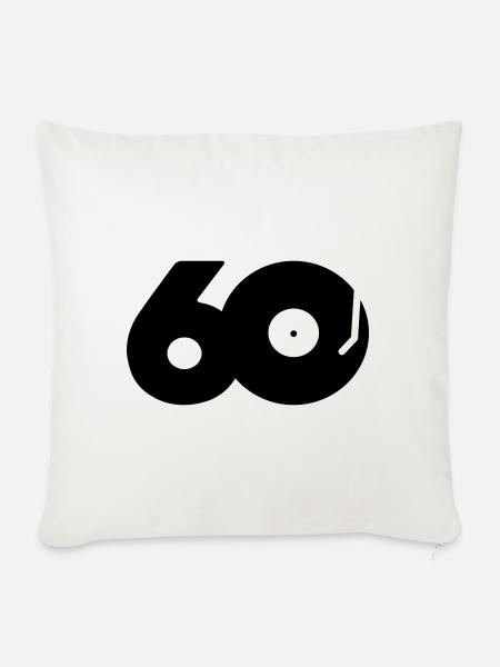 DJ 60 - Sofakissenbezug 45 x 45 cm - Naturweiß