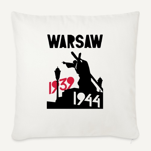 Warsaw 1939-1944 - Poszewka na poduszkę 45 x 45 cm