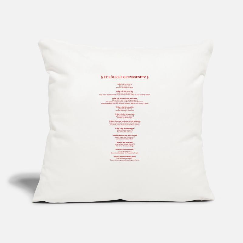 Et Kölsche Basic Law - Et Kölsche Basic Law Sofa pillowcase 17,3'' x 17,3'' (45 x 45 cm)