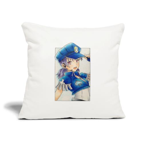 Manga poliziotta - Copricuscino per divano, 45 x 45 cm