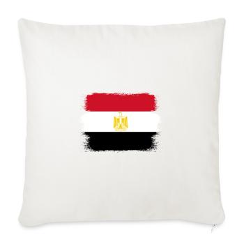 Egypt Flag Hurghada Africa Egyptian Flag - Sofa pillowcase 17,3'' x 17,3'' (45 x 45 cm) - natural white - Front