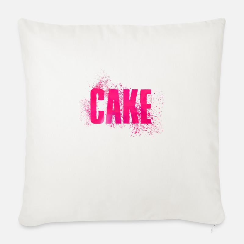 Cake - Sofakissenbezug 45 x 45 cm - Naturweiß 
