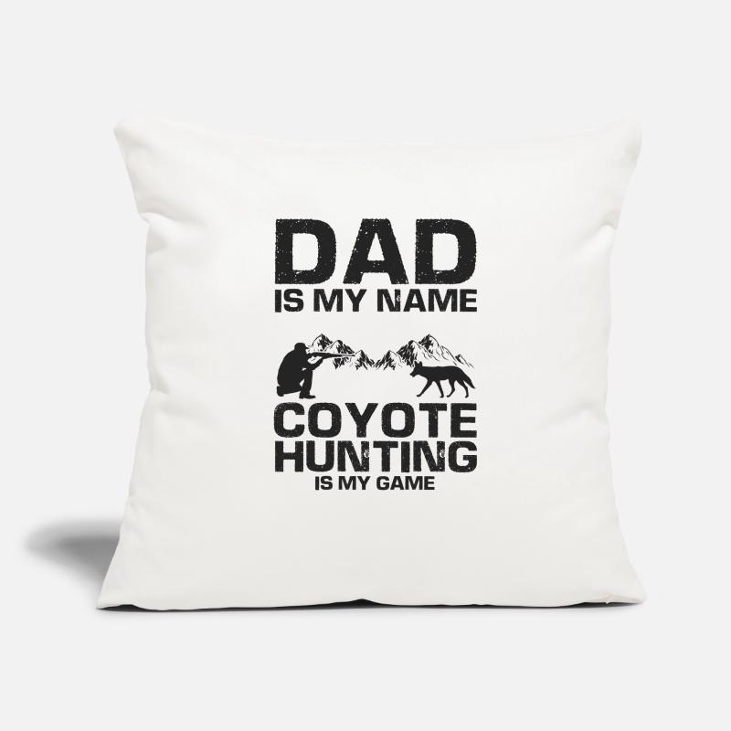 Conception de coyote pour les réacteurs de coyote Housse de coussin décorative 45 x 45 cm