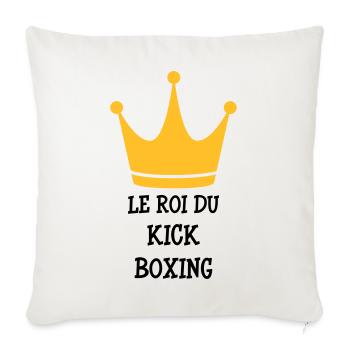 Kickboxing / Kickboxer / Kick Boxing / Kick Boxer - Sofa pillowcase 17,3'' x 17,3'' (45 x 45 cm) - natural white - Front