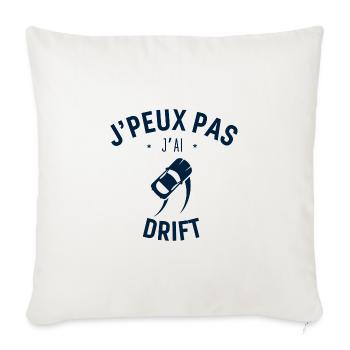 J peux pas j ai Drift - Housse de coussin décorative 45 x 45 cm - blanc nature - Devant