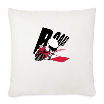 MOTO GP ROAR - Sofa pillowcase 17,3'' x 17,3'' (45 x 45 cm) - natural white - Front