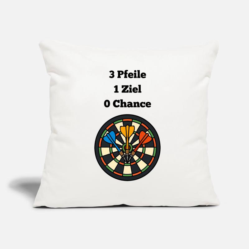 Conception de la cible de fléchettes en cible Housse de coussin décorative 45 x 45 cm