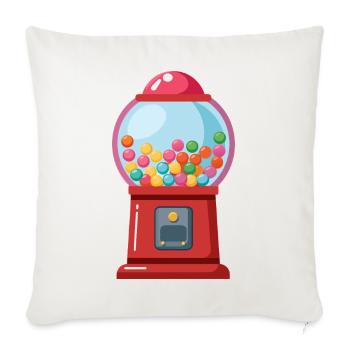 Gumball Machine - Sofa pillowcase 17,3'' x 17,3'' (45 x 45 cm) - natural white - Front