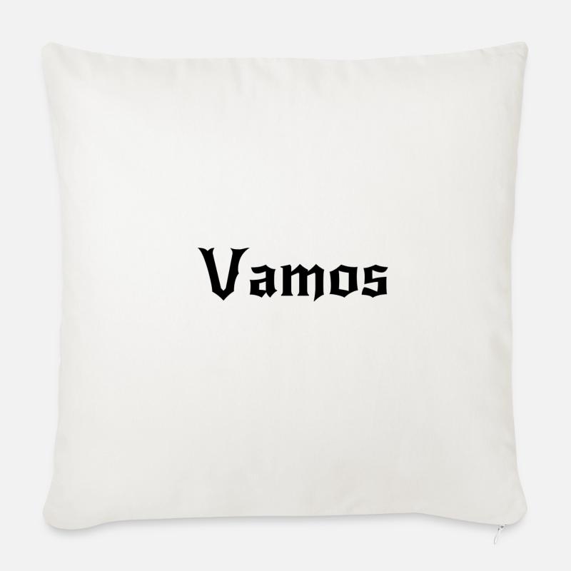 Vamos - Sofakissenbezug 45 x 45 cm - Naturweiß 