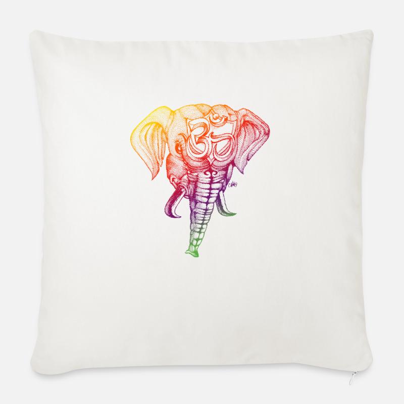 Punktomfant CO by Finito - Sofakissenbezug 45 x 45 cm - Naturweiß 