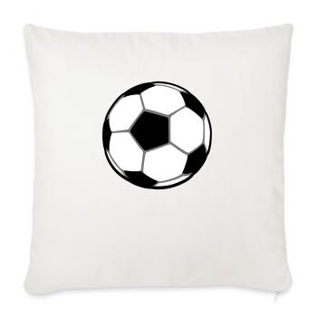 Ballon - Housse de coussin décorative 45 x 45 cm - blanc nature - Devant