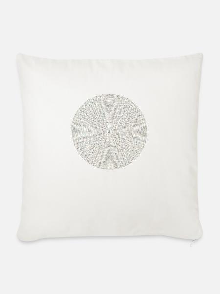 Pi mathematics gift math spiral circle irrational - Sofakissenbezug 45 x 45 cm - Naturweiß