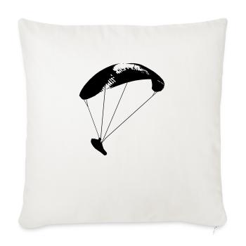 paraglider 10 - Sofakissenbezug 45 x 45 cm - Naturweiß  - Vorne