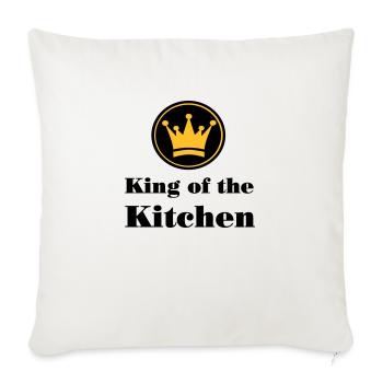 cuisine - Housse de coussin décorative 45 x 45 cm - blanc nature - Devant