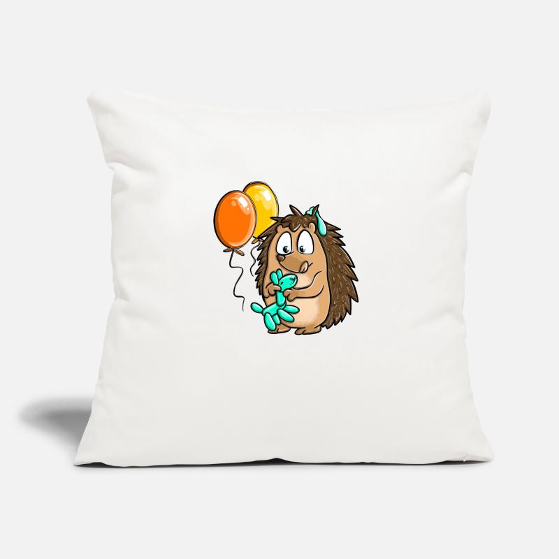Déclaration de conception de ballons hérisson Paulchen Peng Housse de coussin décorative 45 x 45 cm