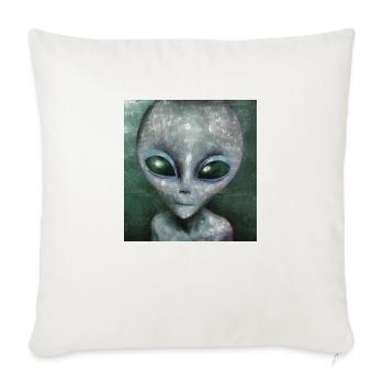 Alien - Sofa pillowcase 17,3'' x 17,3'' (45 x 45 cm) - natural white - Front