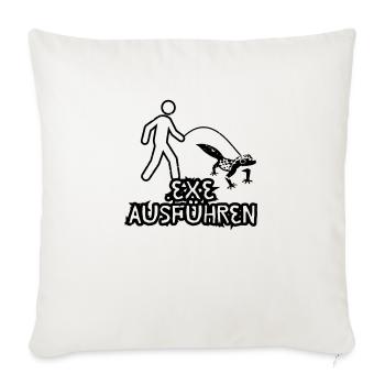informatik geschenk lustig - Sofakissenbezug 45 x 45 cm - Naturweiß  - Vorne