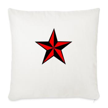 ROCK STAR - Sofa pillowcase 17,3'' x 17,3'' (45 x 45 cm) - natural white - Front