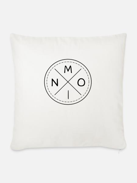 Moin - Sofakissenbezug 45 x 45 cm - Naturweiß