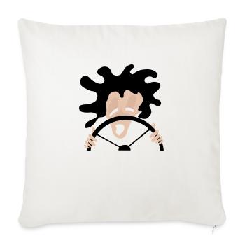 driver - Sofa pillowcase 17,3'' x 17,3'' (45 x 45 cm) - natural white - Front