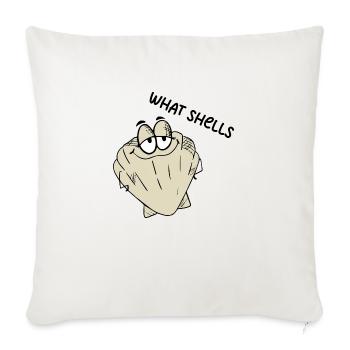 Funny Saying Picture Funny Humor Gift Idea - Sofa pillowcase 17,3'' x 17,3'' (45 x 45 cm) - natural white - Front