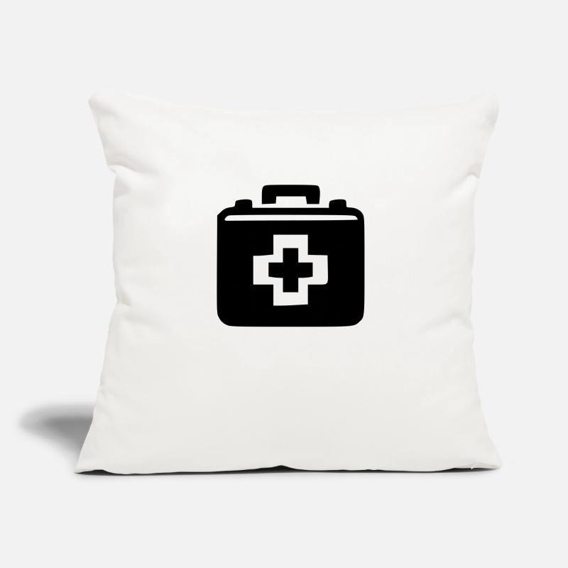 Malette de médecin Housse de coussin décorative 45 x 45 cm