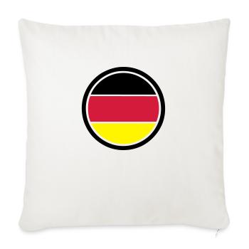 Germany Emblem - Sofa pillowcase 17,3'' x 17,3'' (45 x 45 cm) - natural white - Front