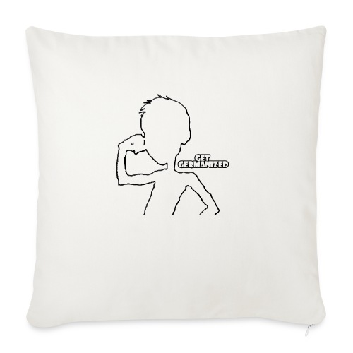 Get Germanized Silhouette - Sofa pillowcase 17,3'' x 17,3'' (45 x 45 cm)